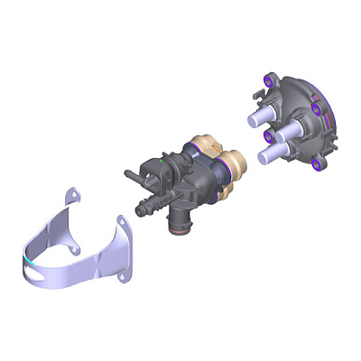 Помпа в сборе, K2-K3