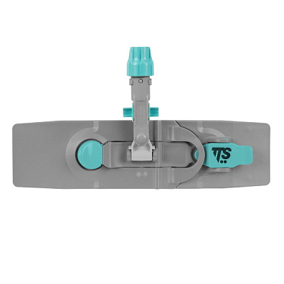 Держатель для мопов Blik, фиксируемый с педалью и зажимом, для мопов с карманами, 40 см