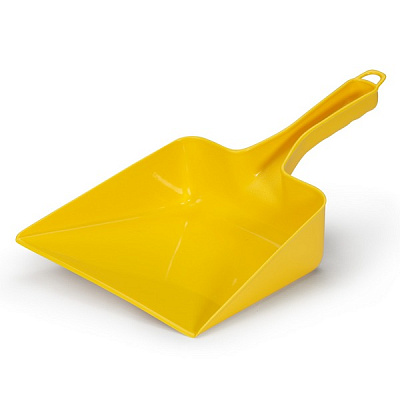 Совок для мусора, 335 мм, жёлтый