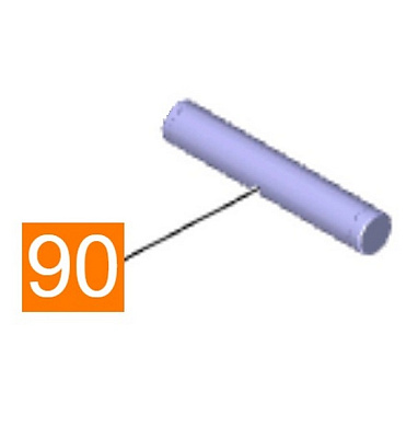 ОСЬ ТРАНСПОРТНОГО РОЛИКА