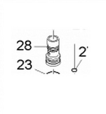 Втулка HDS 1150, HDS 1195