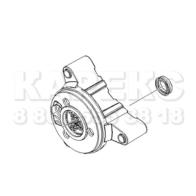 Головка блока цилиндров в сборе K6-K7