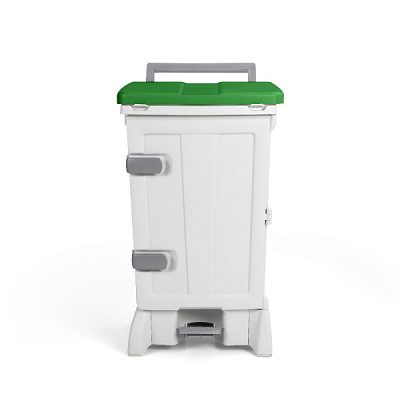 Контейнер для мусора OPEN-UP зеленый, 90 л