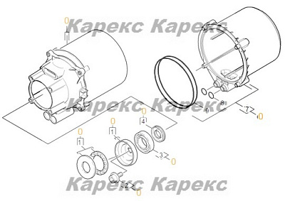 Двигатель для замены  K5 Compact