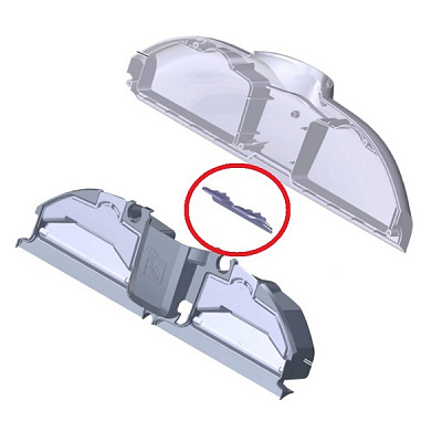 Направляющая стенка кожуха FC 3