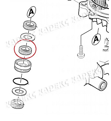 Кольцо с проточкой