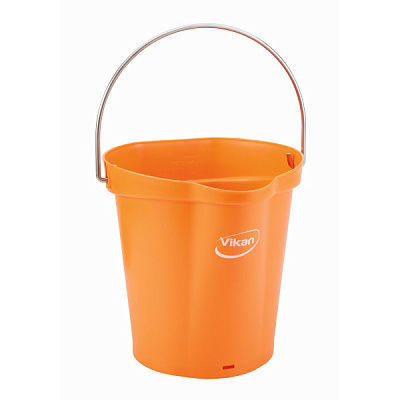 Ведро 6 л, оранжевое