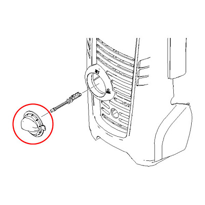 Ручка переключателя, K2