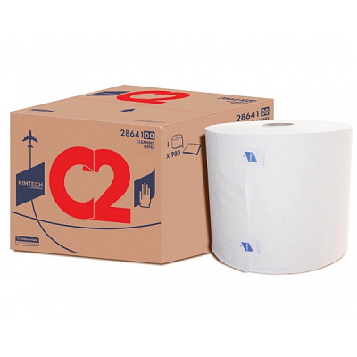 Протирочные салфетки Kimtech aviation - Большой рулон / Белый