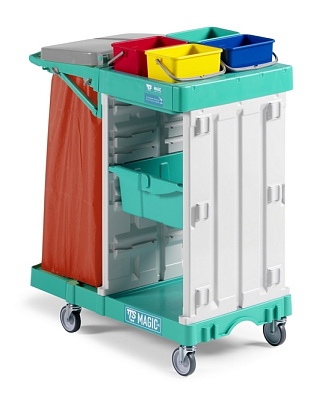 Тележка для поддерживающей уборки Magic Line 200B