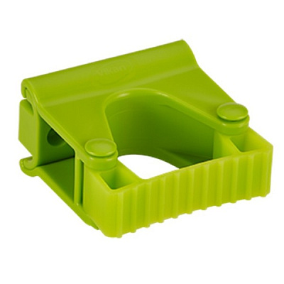 Крепление настенное гигиеничное и зажим, 83 мм, лаймовое