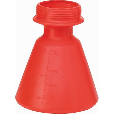 Бачок запасной, 2,5 л, красный