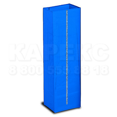 Мешок  с молнией 70 л синий