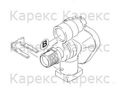 Часть помпы вместо 9.001-267