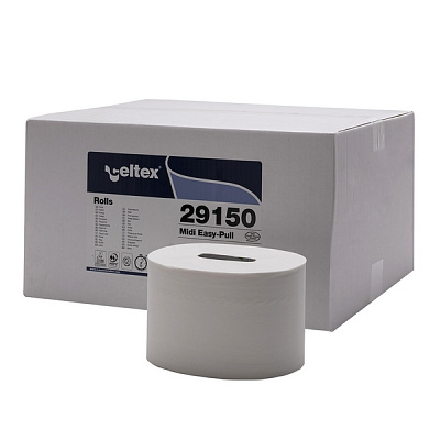 Туалетная бумага EASY PULL- IGIENICA MIDI, двухслойная (1 пачка х 12 рулонов)