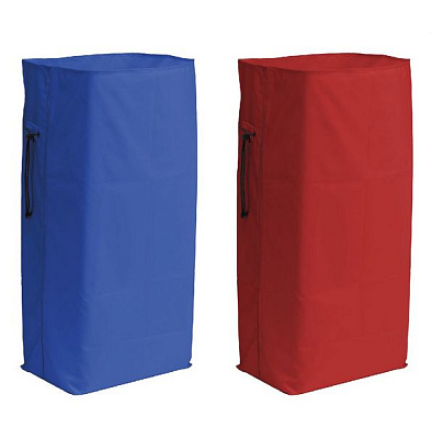 Мешок , пластифицированный 120 л., красный