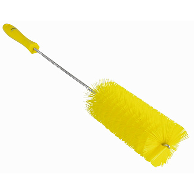 Ерш для чистки труб, Ø60 мм, 510 мм, средний ворс, желтый