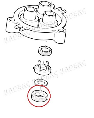 Прокладка в/д