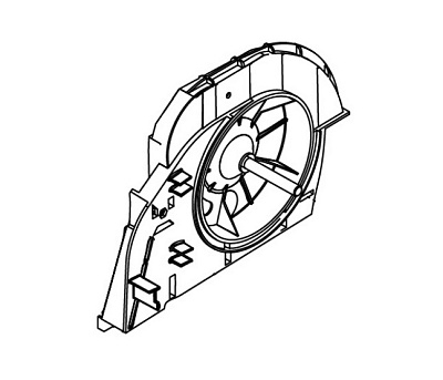 Барабан оси левый KM 70/20