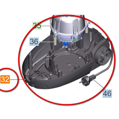 Нижняя часть корпуса SC