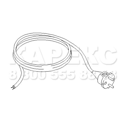 Кабель с вилкой K, SE