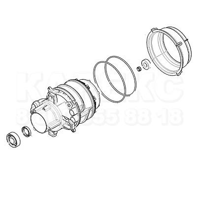 Электродвигатель K7 ALU/M8