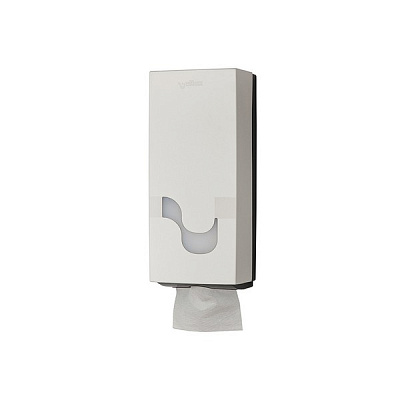 Диспенсер Megamini для сложенной туалетной бумаги, белый