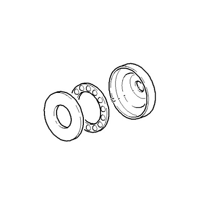 Косая шайба в сборе, 11° 45