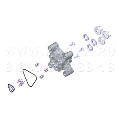 Головка насоса Alu FC RIC