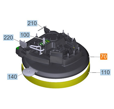 КРЫШКА ЩЕТКИ D 51