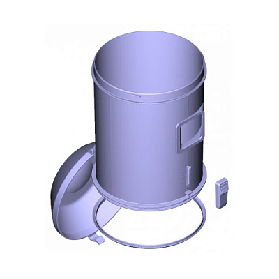 Контейнер для пыли для VC 3 Premium