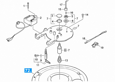 ТОПЛИВНАЯ ФОРСУНКА 2,0GPH 60G