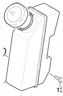 Масляный бачок HD 645, HD 650