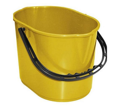 Ведро без отжима PIT, 12 л., желтое