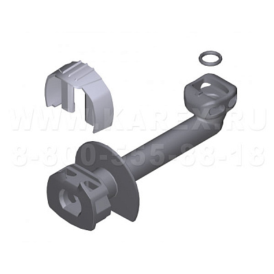 Выходной патрубок с фиксатором для минимоек K2-K3