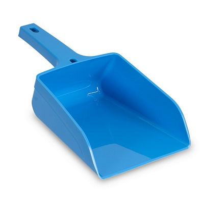 Совок с короткой ручкой, 1 л, синий