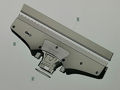 Всасывающее сопло черное для замены