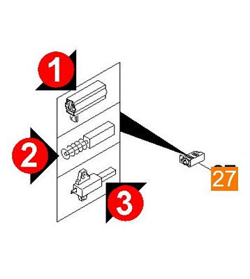 КОМПЛЕКТ УГОЛЬНЫХ ЩЕТОК B, BR/BD