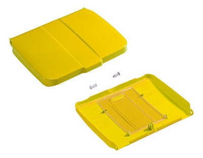 Крышка для 120-Л держателя мешка с чек-листом, жёлтая