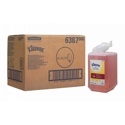 Пенное мыло для рук  в кассетах Kleenex Joy Luxury (6 кассет x 1 литр)