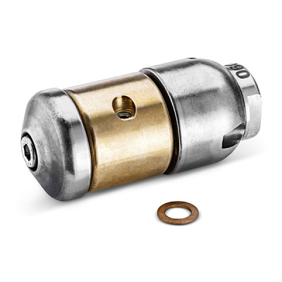 Роторное сопло для промывки труб