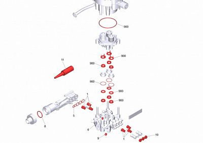 КОМПЛЕКТ УПЛОТНИТЕЛЕЙ HD