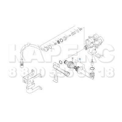 Помпа в сборе, K2