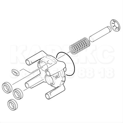 Направляющая поршня, K2-K3