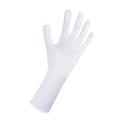 Перчатки  aproTex pro, синтетические нити с сердечником из нержавеющей стали, белые, L