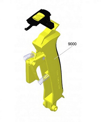 КЗЧ РЫЧАГА ПИСТОЛЕТА-РАСПЫЛИТЕЛЯ