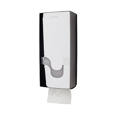 Диспенсер Megamini для сложенной туалетной бумаги, хромированный