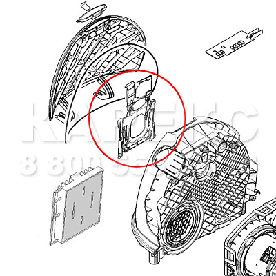 Держатель фильтр-мешка VC