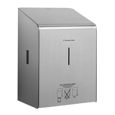 Диспенсер  для рулонных бумажных полотенец - Серебристый