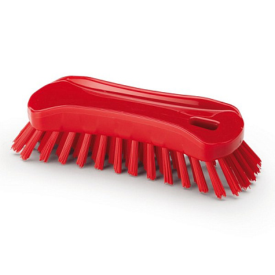 Щётка 180 мм, средний ворс, красная